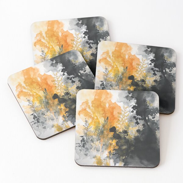 Item preview, Watercolor Abstract Art Helenium designed and sold by Peek-Designs.