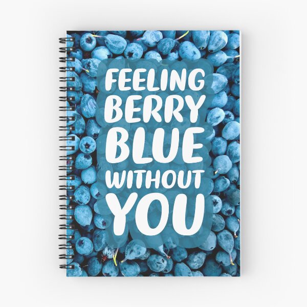Item preview, Feeling berry blue without you designed and sold by DesignsbySimons.