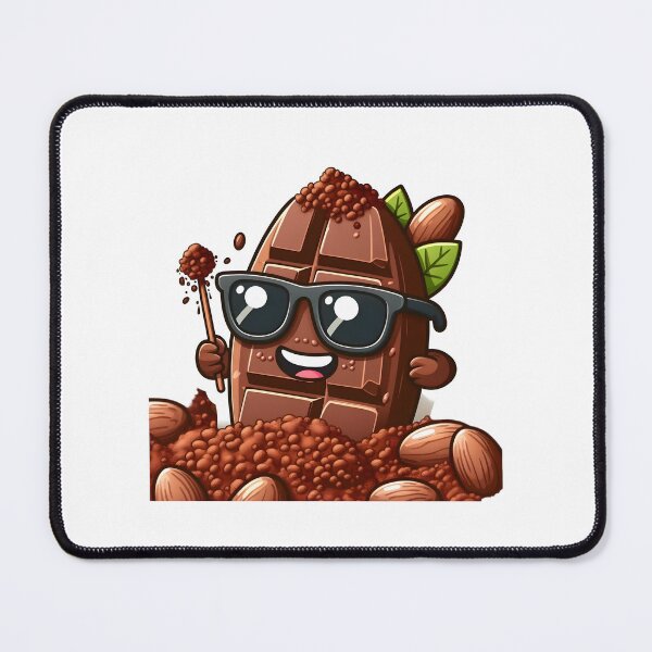 Item preview, Cocoa Capers: The Sweet Spy in Sunglasses designed and sold by AI-Only Creations.