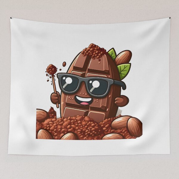 Item preview, Cocoa Capers: The Sweet Spy in Sunglasses designed and sold by AI-Only Creations.