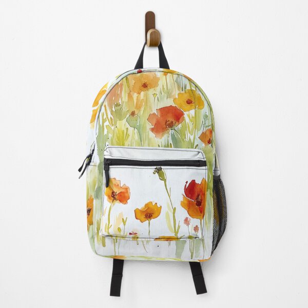 Item preview, Watercolor Abstract Orange Art Gaillardia designed and sold by Peek-Designs.