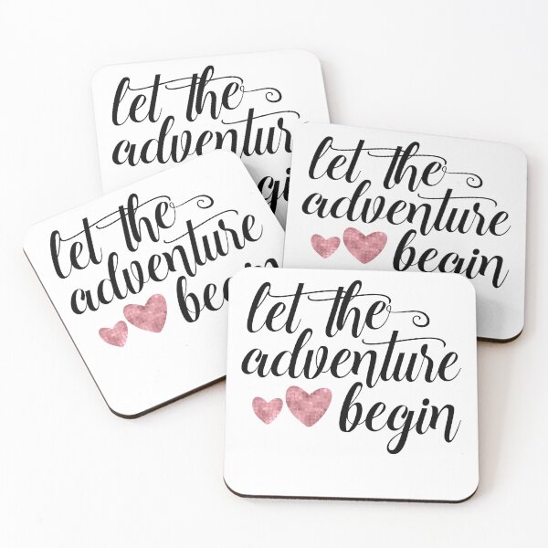 Item preview, let the adventure begin designed and sold by sweetanndspooky.