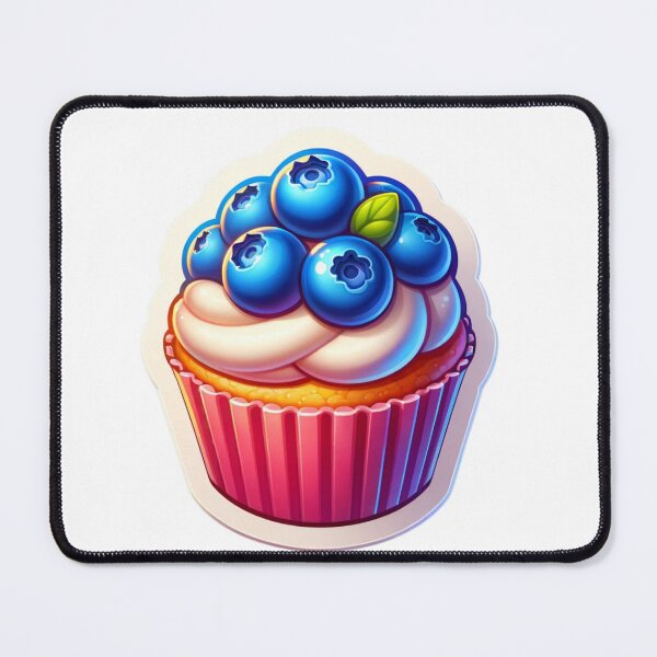 Item preview,   Magical Fruit- Blueberry Topped Cupcake Sticker Volume 4 designed and sold by mymagicstoreus.
