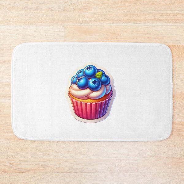 Item preview,   Magical Fruit- Blueberry Topped Cupcake Sticker Volume 4 designed and sold by mymagicstoreus.