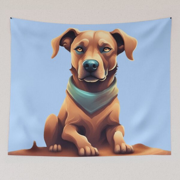 Item preview, Dog in desert designed and sold by Shtex.