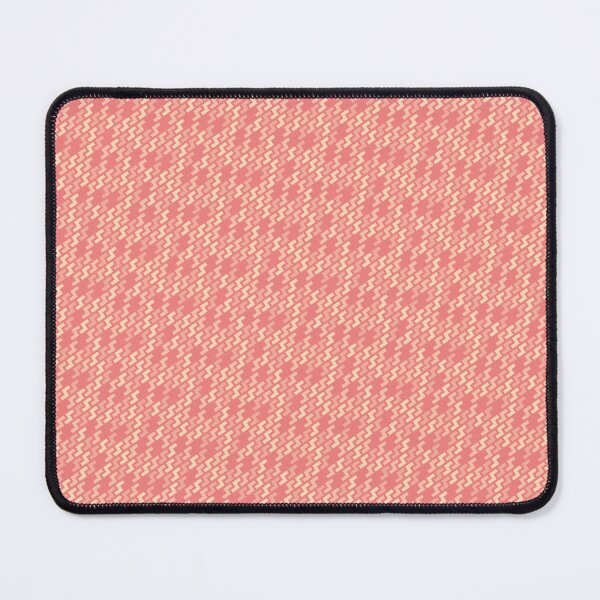 Item preview, Peach Tetris Geometry Seamless Repeating Continuous Pattern Textile designed and sold by Alchemy-A-La-G.