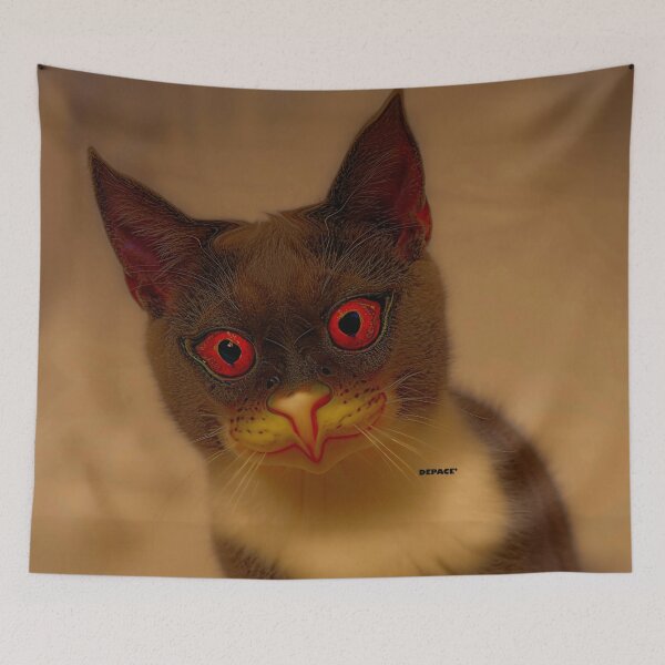 Item preview, Bug Eyed Cat - dePace' designed and sold by mrpropcake.