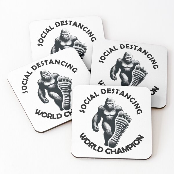 Item preview, Bigfoot Social Distancing World Champion designed and sold by ShopSmart213.