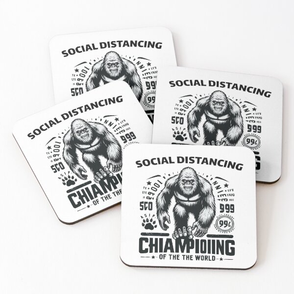 Item preview,  Bigfoot Social Distancing World Champion designed and sold by ShopSmart213.