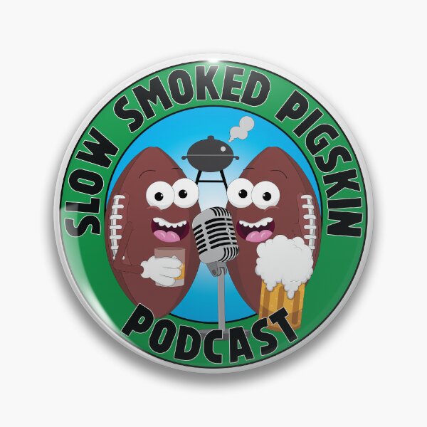 Item preview, Slow Smoked Pigskin Podcast designed and sold by Artist of One.