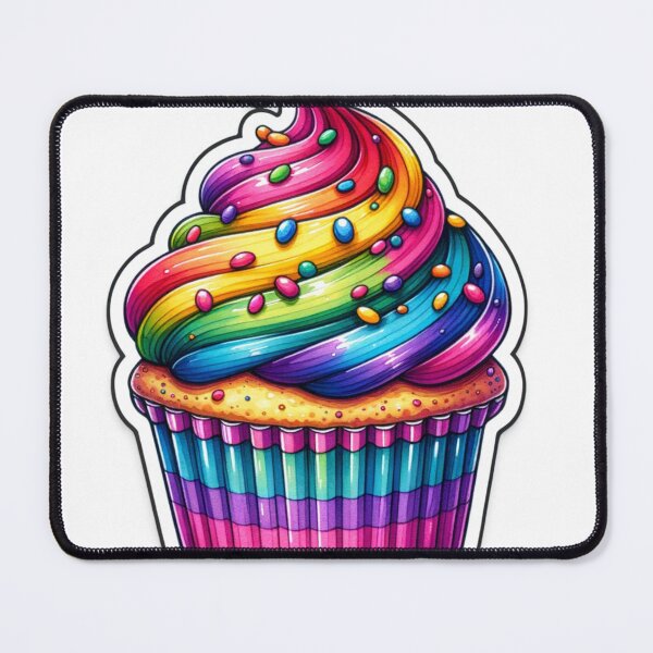 Item preview,    Magical Rainbow Cupcake Sticker Volume 5 designed and sold by mymagicstoreus.