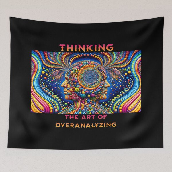 Item preview, Thinking: The Art of Overanalyzing designed and sold by AnalajiaDesigns.
