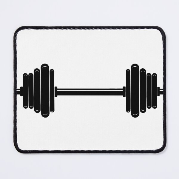 Item preview, Black barbell designed and sold by RushFive.