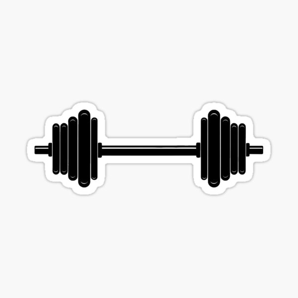 Item preview, Black barbell designed and sold by RushFive.