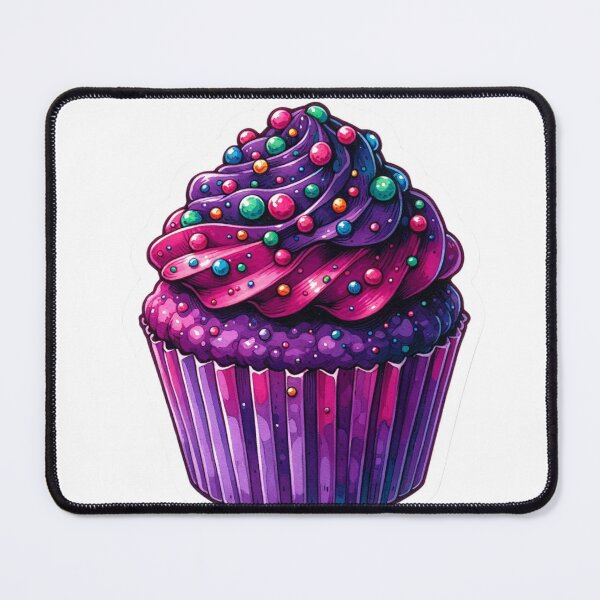 Item preview, Magicall Purtple Topped Cupcake Sticker Volume 6 designed and sold by mymagicstoreus.