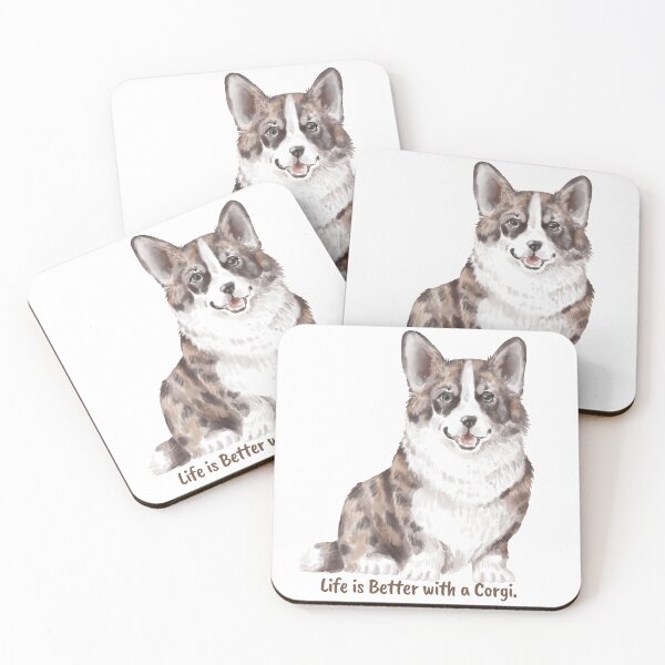 Item preview, Corgi - Life is Better with a Dog designed and sold by KerriAlexa Designs.