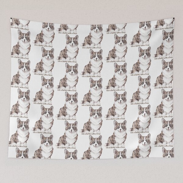 Item preview, Corgi - Life is Better with a Dog designed and sold by KerriAlexa Designs.