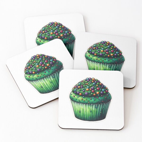Item preview,      Magicall Green Cupcake Sticker Volume 6 designed and sold by mymagicstoreus.