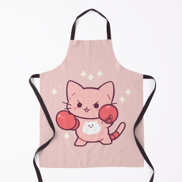 Item preview, Little Pink Cat Boxing designed and sold by SweetClicks123.