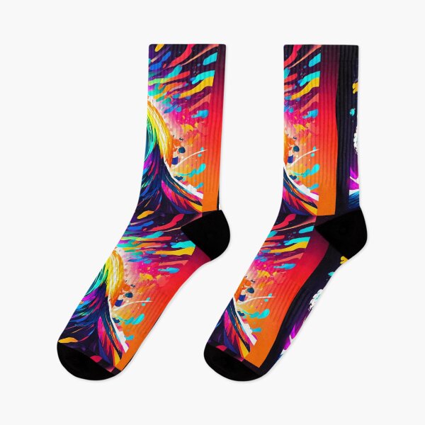 Item preview, multicolored waves crash designed and sold by janjacbu.