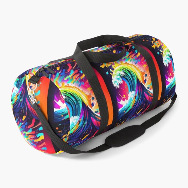Item preview, multicolored waves crash designed and sold by janjacbu.