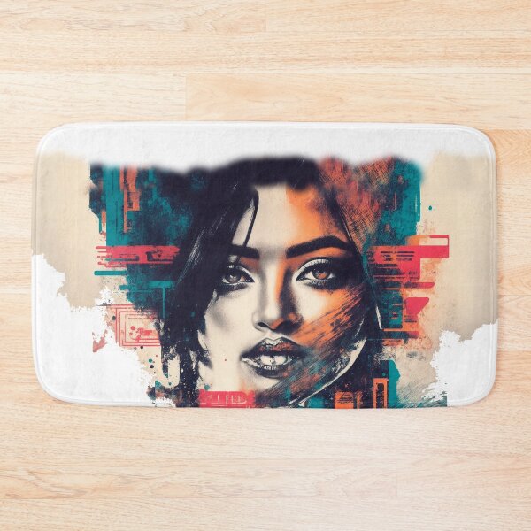 Item preview, Mysterious Brazilian Girl designed and sold by OnlyClassicArt.