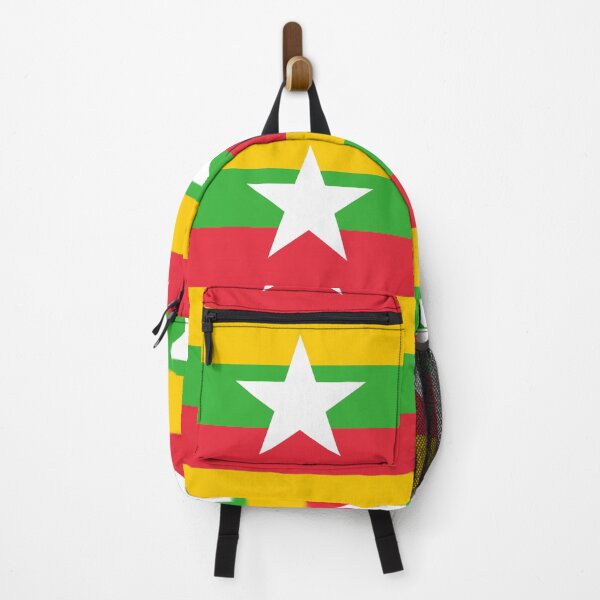 Item preview, Flag of Myanmar Burma designed and sold by FlagsandSymbols.