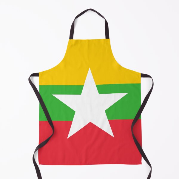 Item preview, Flag of Myanmar Burma designed and sold by FlagsandSymbols.