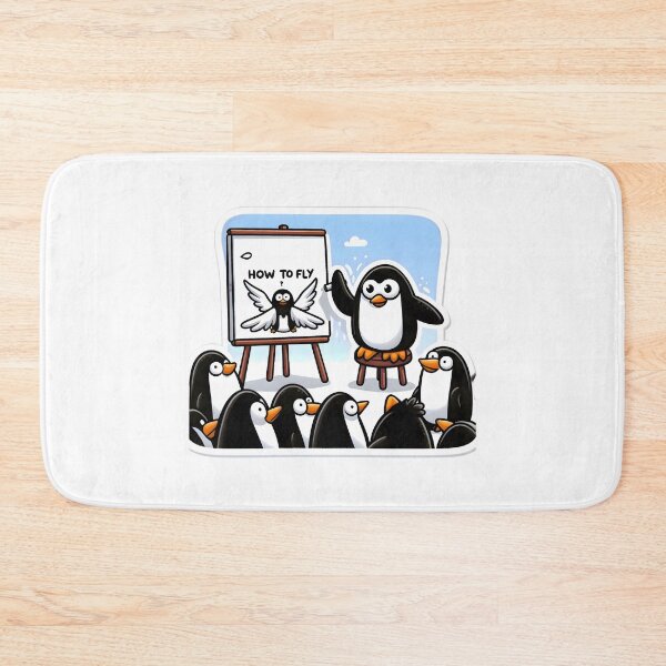 Item preview, PenguinFlight 101 designed and sold by AI-Only Creations.