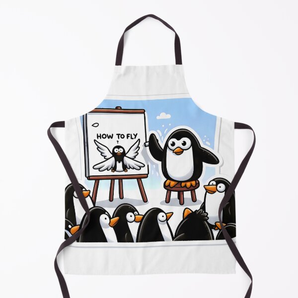 Item preview, PenguinFlight 101 designed and sold by AI-Only Creations.