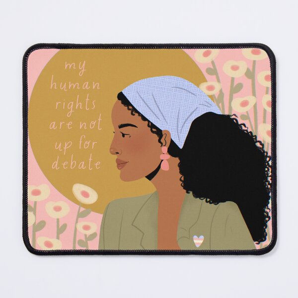 Item preview, My Human Rights Are Not Up For Debate Digital Illustration | Trans Rights Are Human Rights designed and sold by danilawart.