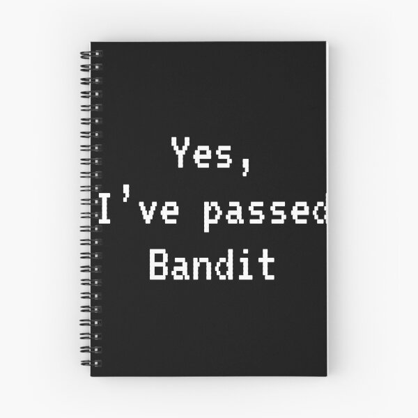 Item preview, Passed BANDIT (White): A Cybersecurity Design designed and sold by McNerdic.