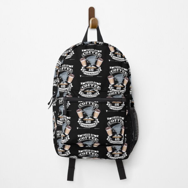 Item preview, Impulsado por café y tornado designed and sold by Jazz Bishop’s Tornado Alley Tees.
