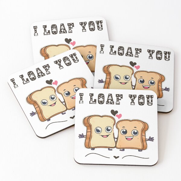 Item preview, I loaf you Couple of Coffee Lovers with Heart designed and sold by Polarctica.