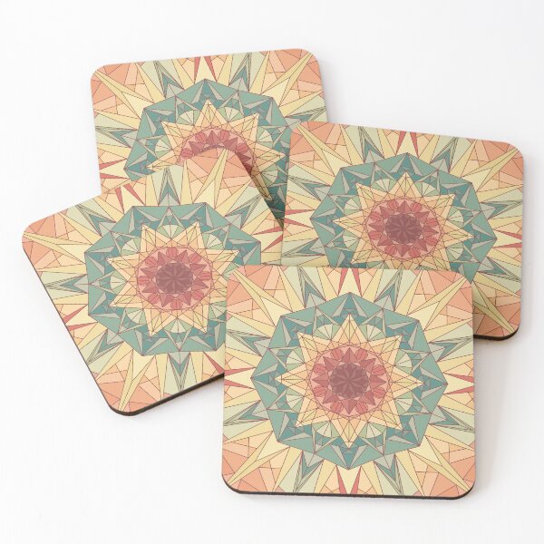 Item preview, Sharp star crystal mandala summer designed and sold by Depression-Art.