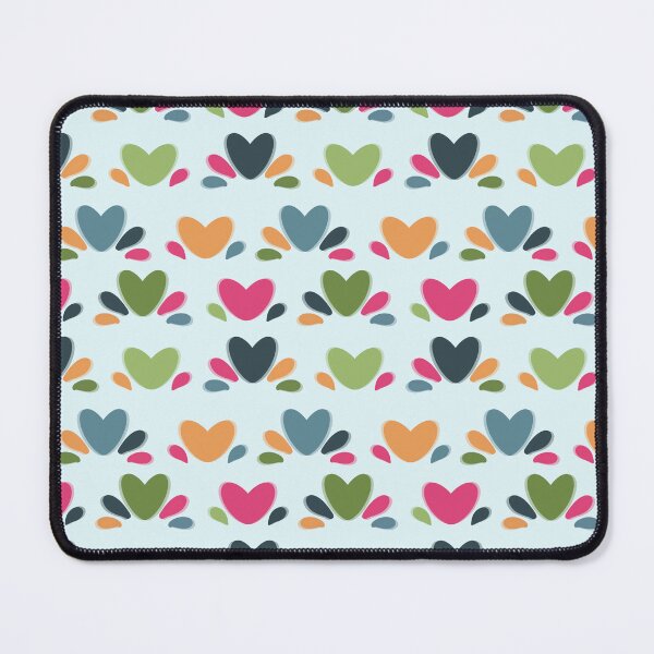 Item preview, Vibrants Hearts - LightBlue designed and sold by JaselviiStudio.