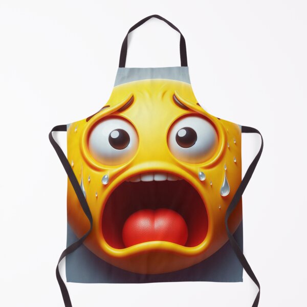Item preview, Oh My Goodness What Is That Terrified Emoji designed and sold by shanblue6.