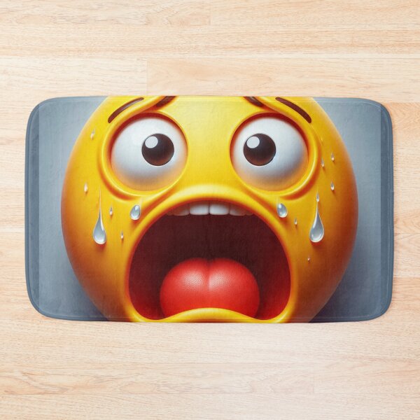 Item preview, Oh My Goodness What Is That Terrified Emoji designed and sold by shanblue6.