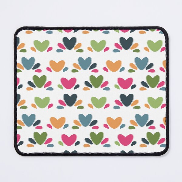 Item preview, Vibrants Hearts - White designed and sold by JaselviiStudio.