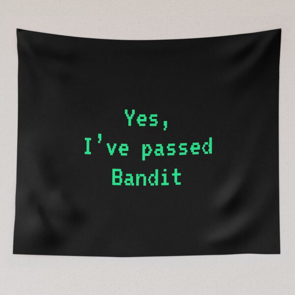 Item preview, Passed BANDIT (Bright Green): A Cybersecurity Design designed and sold by McNerdic.