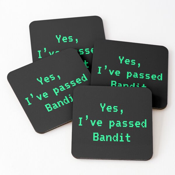 Item preview, Passed BANDIT (Bright Green): A Cybersecurity Design designed and sold by McNerdic.