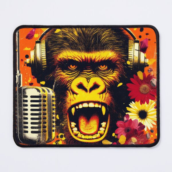 Item preview, Funky Gorilla Radio 1 designed and sold by Andy Gambino Art.