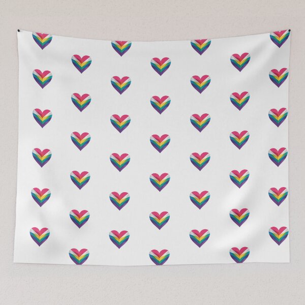 Item preview, LGBTQ+ Harmony: Heart in Rainbow Colors designed and sold by Sensepiphoria.