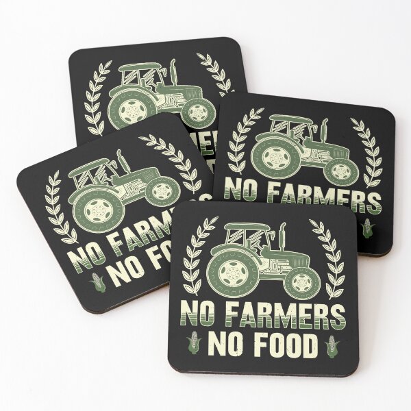 Item preview, No Farmers No Food, Corn, Grain, Local Farmers designed and sold by Cerulean-Shop.