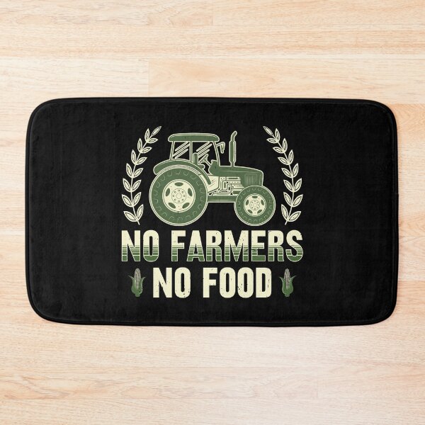 Item preview, No Farmers No Food, Corn, Grain, Local Farmers designed and sold by Cerulean-Shop.