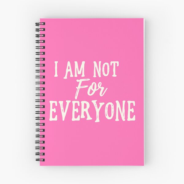 Item preview, I Am Not For Everyone - Hot Pink designed and sold by SorryFrog.