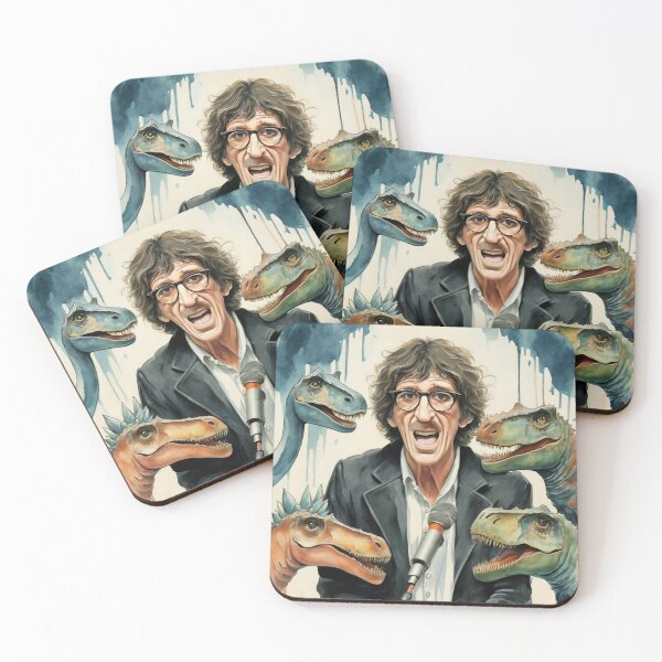 Item preview, Charly García singing with dinosaurs designed and sold by NoRandom.