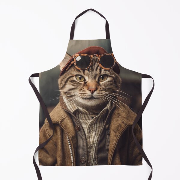Item preview, Hipster cat 1 designed and sold by hhh-art.