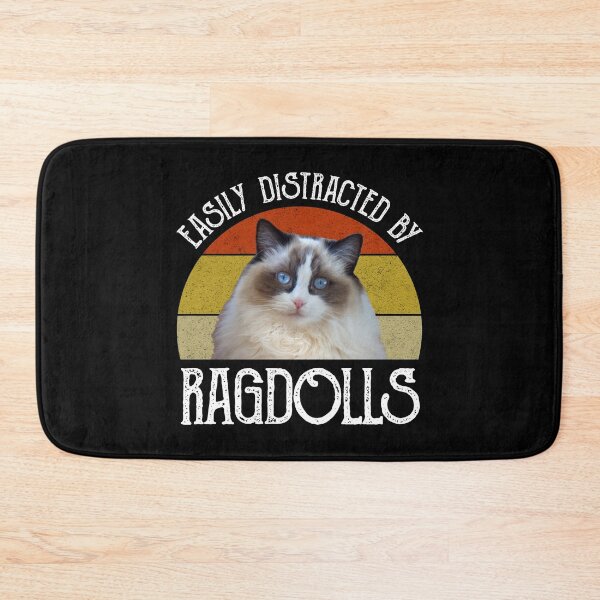 Item preview, Easily Distracted By Ragdolls designed and sold by Cat Lady Designs.
