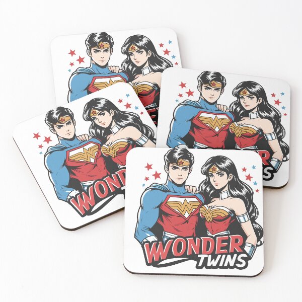 Item preview, Wonder Twins designed and sold by Suukunna.